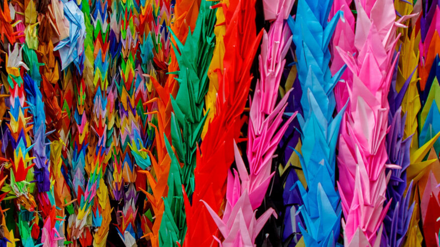 Cranes in Hiroshima 